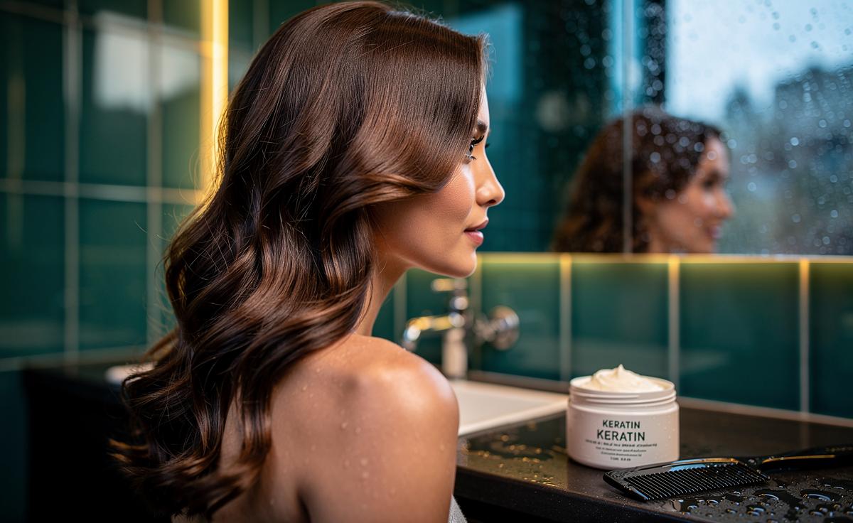 At‑home keratin boost: dermatologist-tested protein mask cuts frizz 25% after one use, photos show