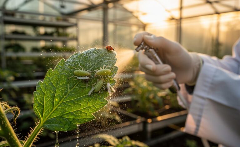 Cut Aphid And Whitefly Infestations By 80% With One Soapy Spray Application, University Trials Find