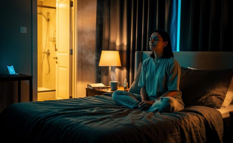 Melatonin-friendly bedtime routine cuts night wakings 30%: practical steps and images